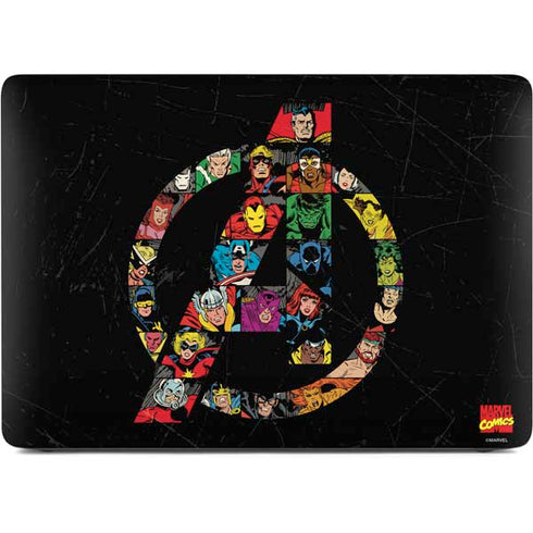 Marvel Classic Comics Avengers Logo Apple MacBook Pro 16-inch Skin